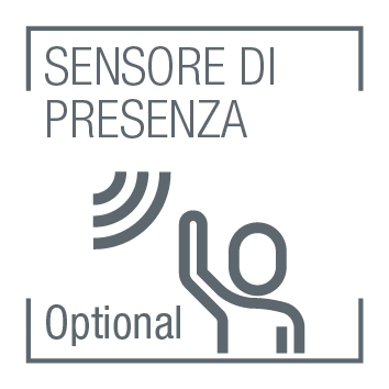 Sensore di presenza (optional)