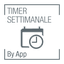 Funzione per programmare il funzionamento del tuo condizionatore fino a 4 modalità differenti per ciascun giorno della settimana.