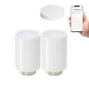 Kit testine termostatiche digitali programmabili con app (pack 2)