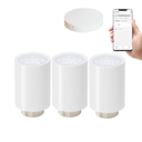 Kit testine termostatiche digitali programmabili con app (pack 3)